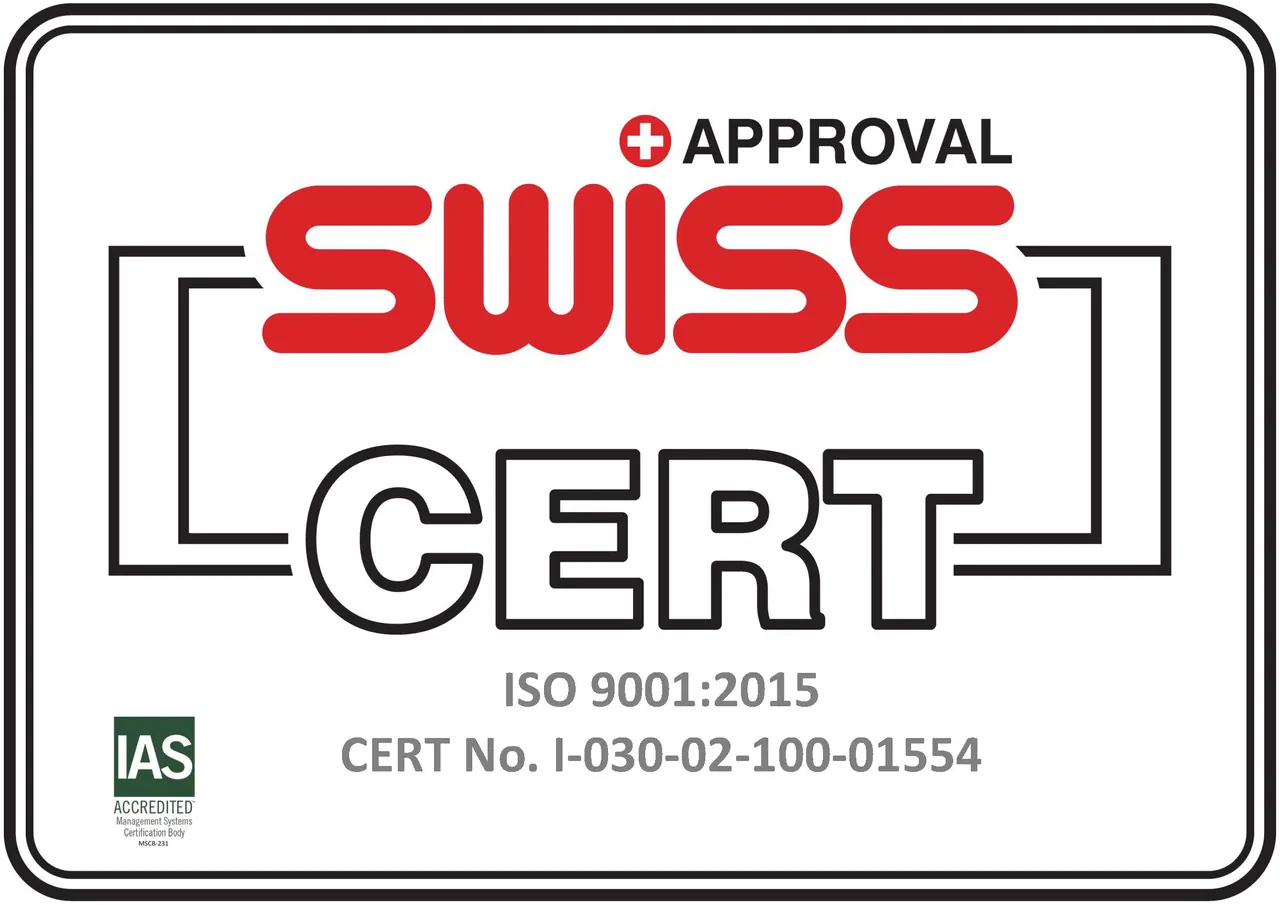 ISO 9001:2015, Swiss Approval