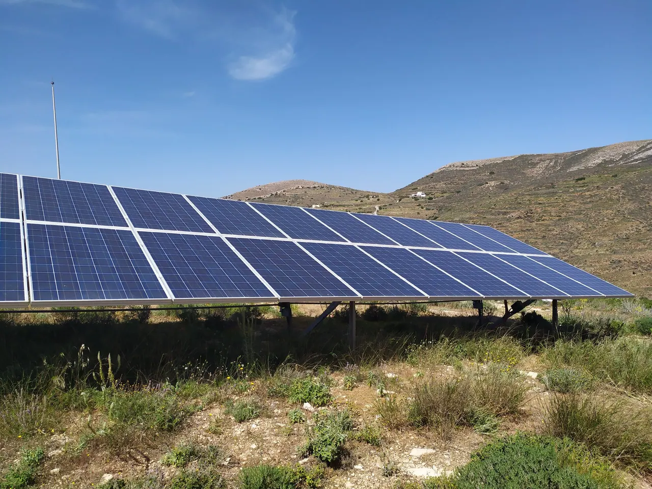 Φωτοβολταϊκό πάρκο - Σύρος 100 kWp