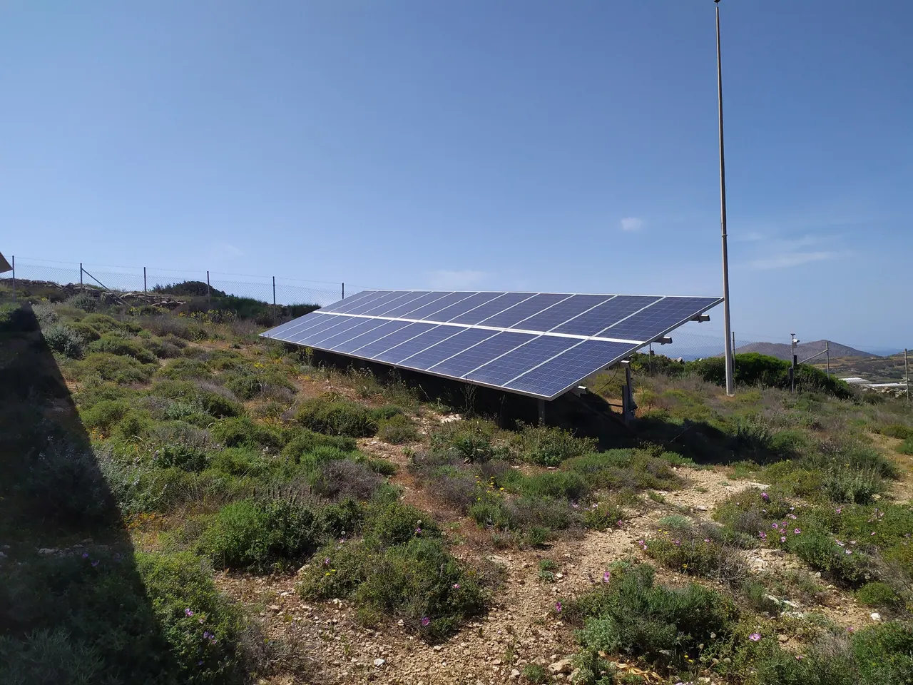 Φωτοβολταϊκό πάρκο - Σύρος 100 kWp