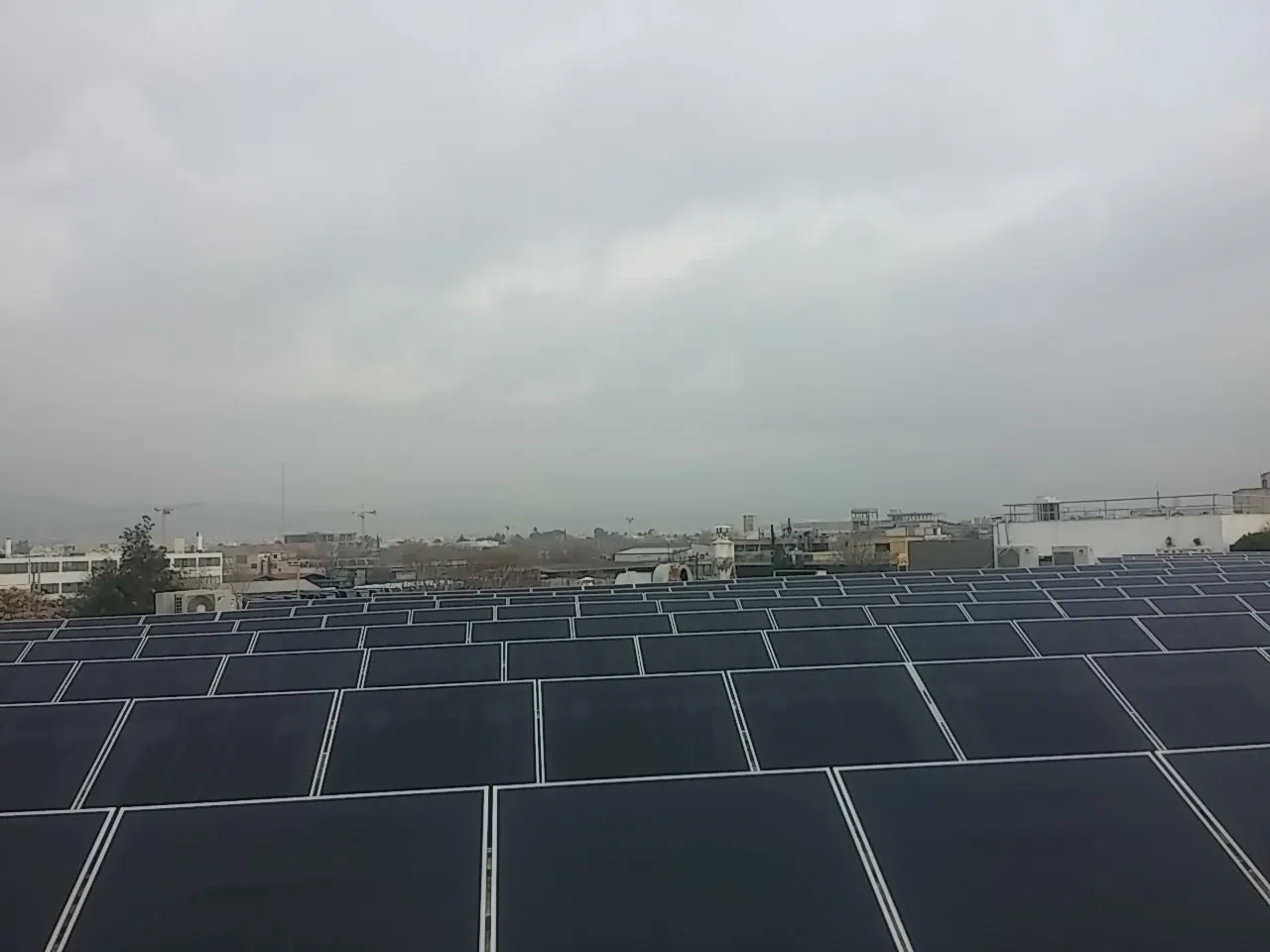 Βιομηχανική εφαρμογή φωτοβολταϊκού Ρουφ 20 kWp