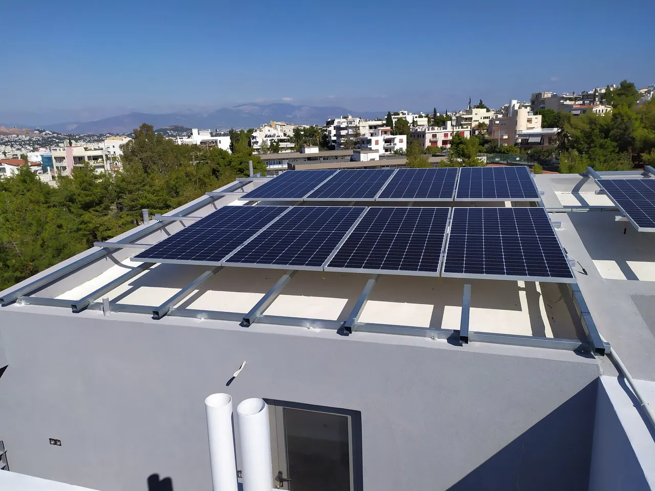 Net Metering στην περιοχή Παπάγου 9 kWp