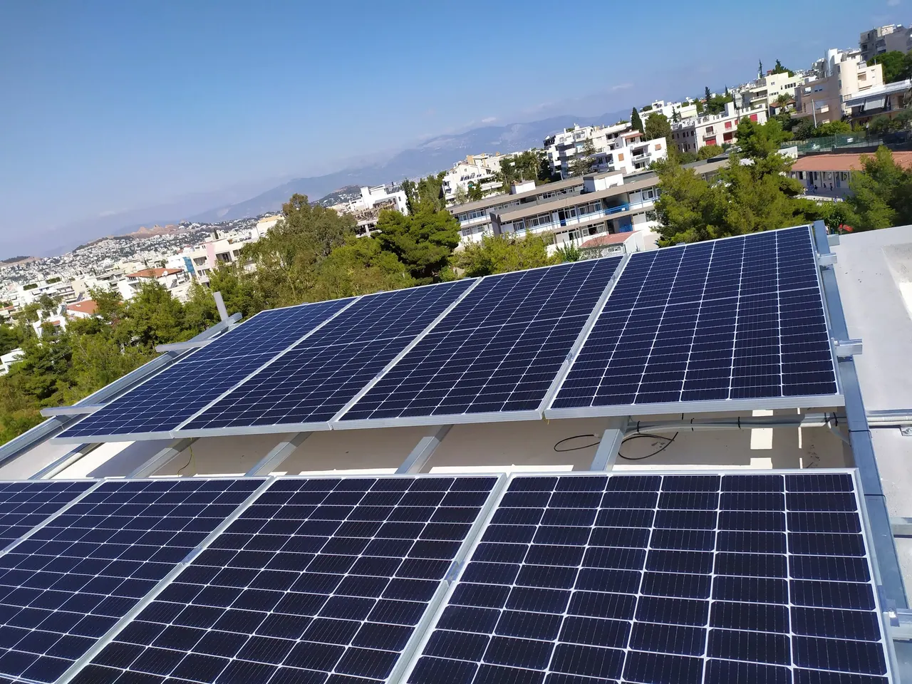 Net Metering στην περιοχή Παπάγου 9 kWp