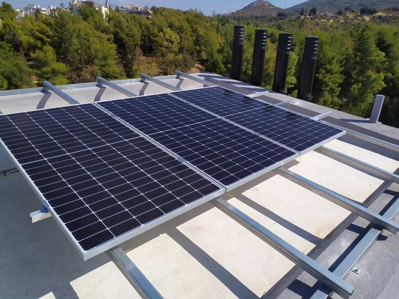 Net Metering στην περιοχή Παπάγου 9 kWp