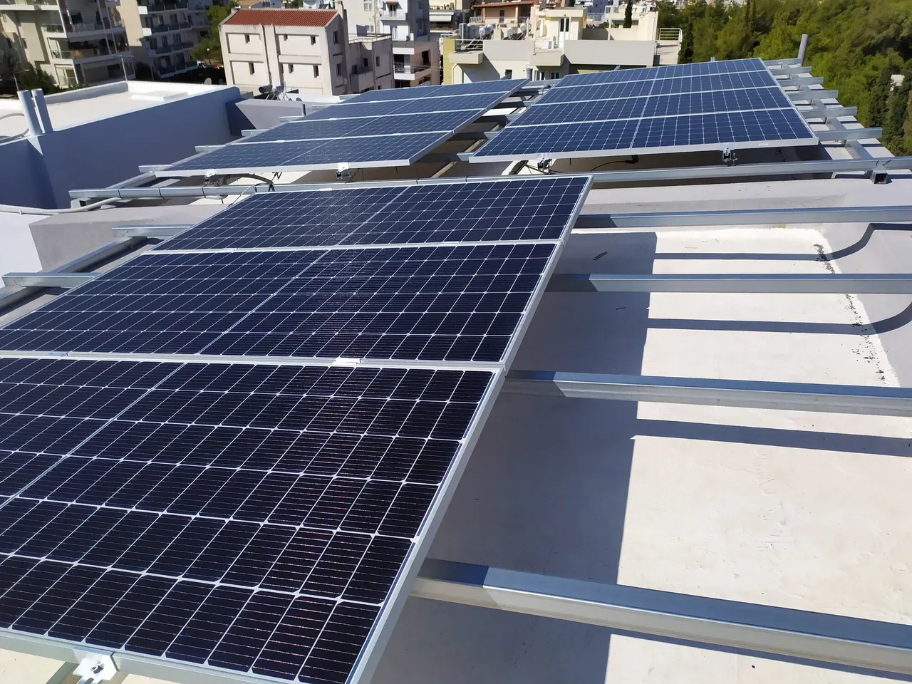 Net Metering στην περιοχή Παπάγου 9 kWp