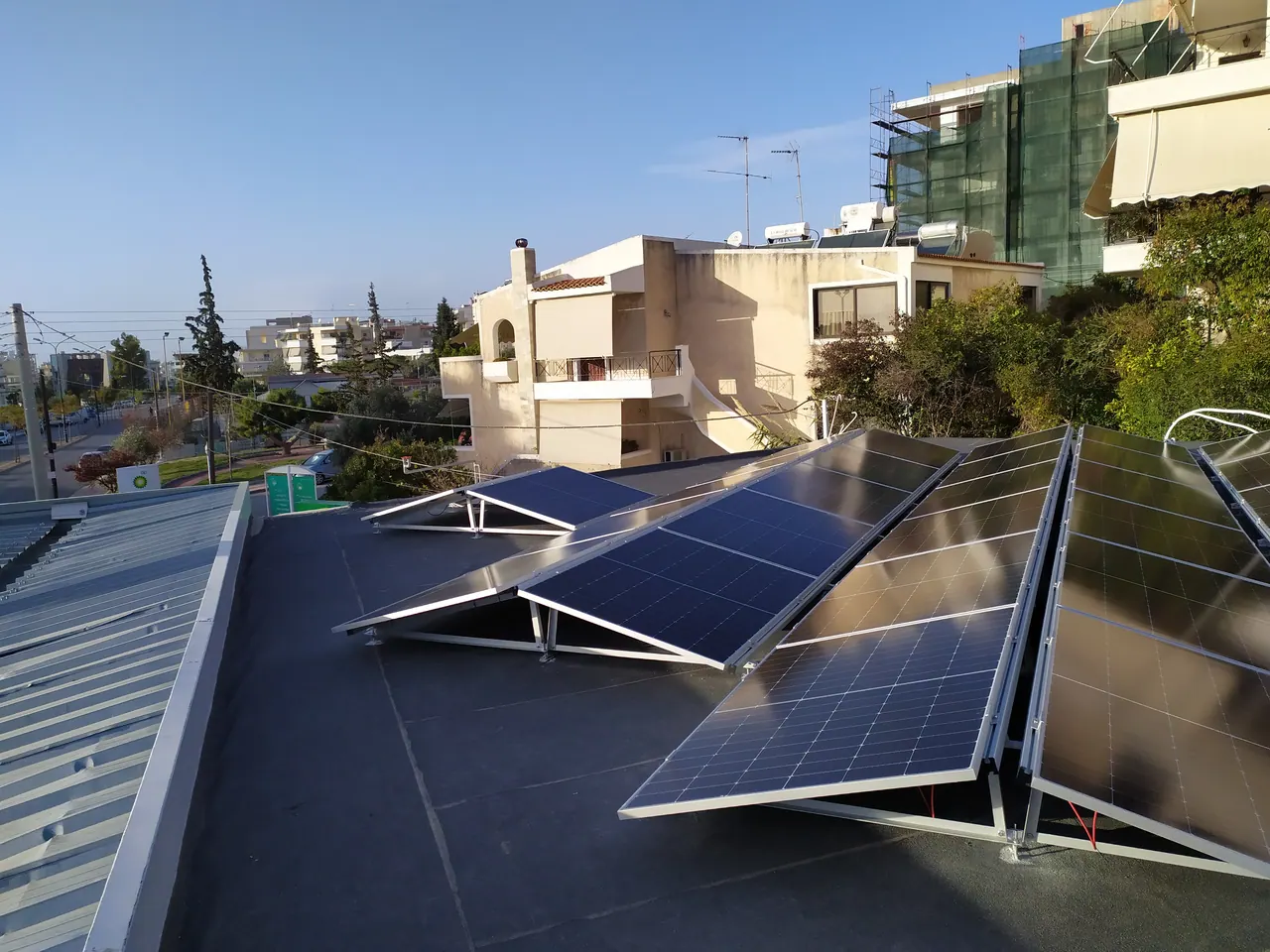 Βιομηχανική εφαρμογή Γλυφάδα 21 kWp