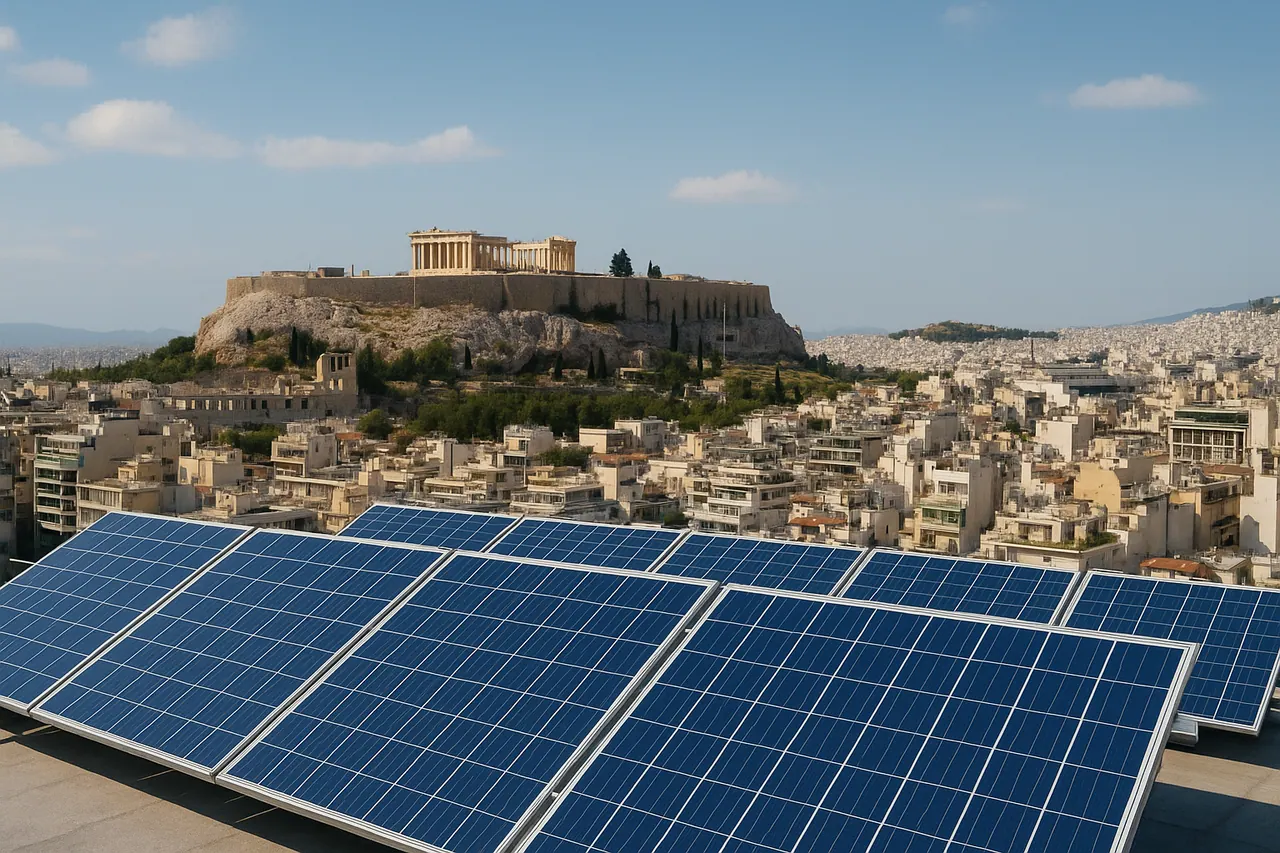 Φωτοβολταϊκά στην Αθήνα